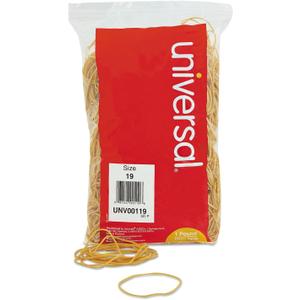 Universal 00119 Rubber Bands, Size 19, 3-1/2 x 1/16, 1lb Pack