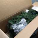 6 FT Artificial Xmas Tree with 821 PVC Branch Tips 560 Warm White LED Lights