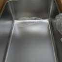 Stainless Steel Litter Box, XXL Extra Large Cat Litter Box,High-Sided Metal Litterbox for Big Cat,Multiple Cats,Easy to Clean,Non Stick and No Smell,23.6x15.7x8inch