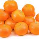 Toopify 16 Pcs Artificial Oranges, Decorative Fake Oranges for Decoration Lifelike, Realistic Fake Fruit Oranges for Christmas Home Kitchen Festival Party Decoration