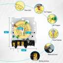 T101M Pool Pump Timer Mechanism Only, 120V 40A SPST,12-ON/Off Cycles.for Lights,Fans,HVAC,Heavy-Duty Mechanical Time Switches Timer Mechanism Only