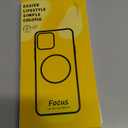 FireNova Magnetic for iPhone 17 Pro Case, Compatible with MagSafe, [Integrated Silicone Camera Control Button] [Camera Protection] Anti-Scratch Microfiber Lining Phone Case, 6.3", Black