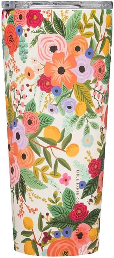 Corkcicle x Rifle Paper Co. Classic Insulated Coffee Mug - Keeps Drinks Cold 12 Hours 24 Oz