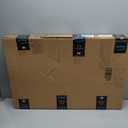 Back Seat Extender for Dogs, Hard Bottom Dog Car Seat Cover for Truck Back Seat, Dog Hammock for Car, Upgraded PU Leather Material, Larger Space, Holds 400lbs (XL, Black+Orange)