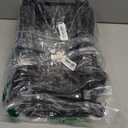 Rolling Shopping Bag, Small Shopping Cart with Wheels,Collapsible Portable Waterproof Tote for Market & Grocery RunsGift for Women & Seniors(Black&Expandable Bag)