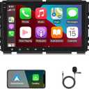 Car Stereo Radio Upgrade for Chevrolet Chevy GMC Buick 2007 2008 2009 2010 2011 2012 2013, 8" IPS Touchscreen Android 13 Car Radio with Wireless CarPlay Android Auto GPS Navigation WiFi Bluetooth