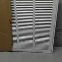 Return Air Filter Grille 24x18,Air Return Vent Cover Grill for 24"W x 18"H Duct Opening,Steel HVAC Vent Covers for Wall and Ceiling, Holds 1" Thick AC Filter, For 24''W18''H-Duct Opening