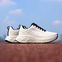 NORTIV 8 Women's Walking Shoes Cushion Running Tennis Shoes ActiveFloat Non-Slip Comfortable Breathable Workout Gym Sports Athletic Fashion Sneakers (10 Wide, White)