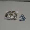 10 PCS Vintage Cabinet Knobs, Vintage Drawer Knobs(32mm/1.25 Inch), Round Flower Dresser Knobs with 20 Screws, Kitchen Cabinet Knobs Pull for Cabinet Hardware Cupboard Dresser Single Hole