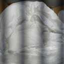 Bedsure King Comforter Set, White Soft Prewashed Bedding for All Seasons, 3 Pieces GentleSoft Bed Set, 1 Lightweight Comforter (104"x90") and 2 Pillowcases (20"x36")