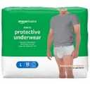 Amazon Basics Maximum Absorbency Incontinence Underwear for Men with Leak Protection and Odor Control, Large, 36 Count (2 Packs of 18)