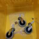 Amazon Basics Floor Cleaning Rectangular Mop Bucket with Sturdy Down Press Wringer Combo, 35-Quart, Yellow