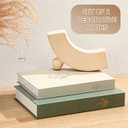 2 x Cinnvoice Set of 2 Aesthetic Decorative Books Boxes, Faux Books Stacked for Decoration for Coffee Tables Modern Home Bookshelves Decor, Fake Fashion Photo Storage Boxes(Sage Green Beige)