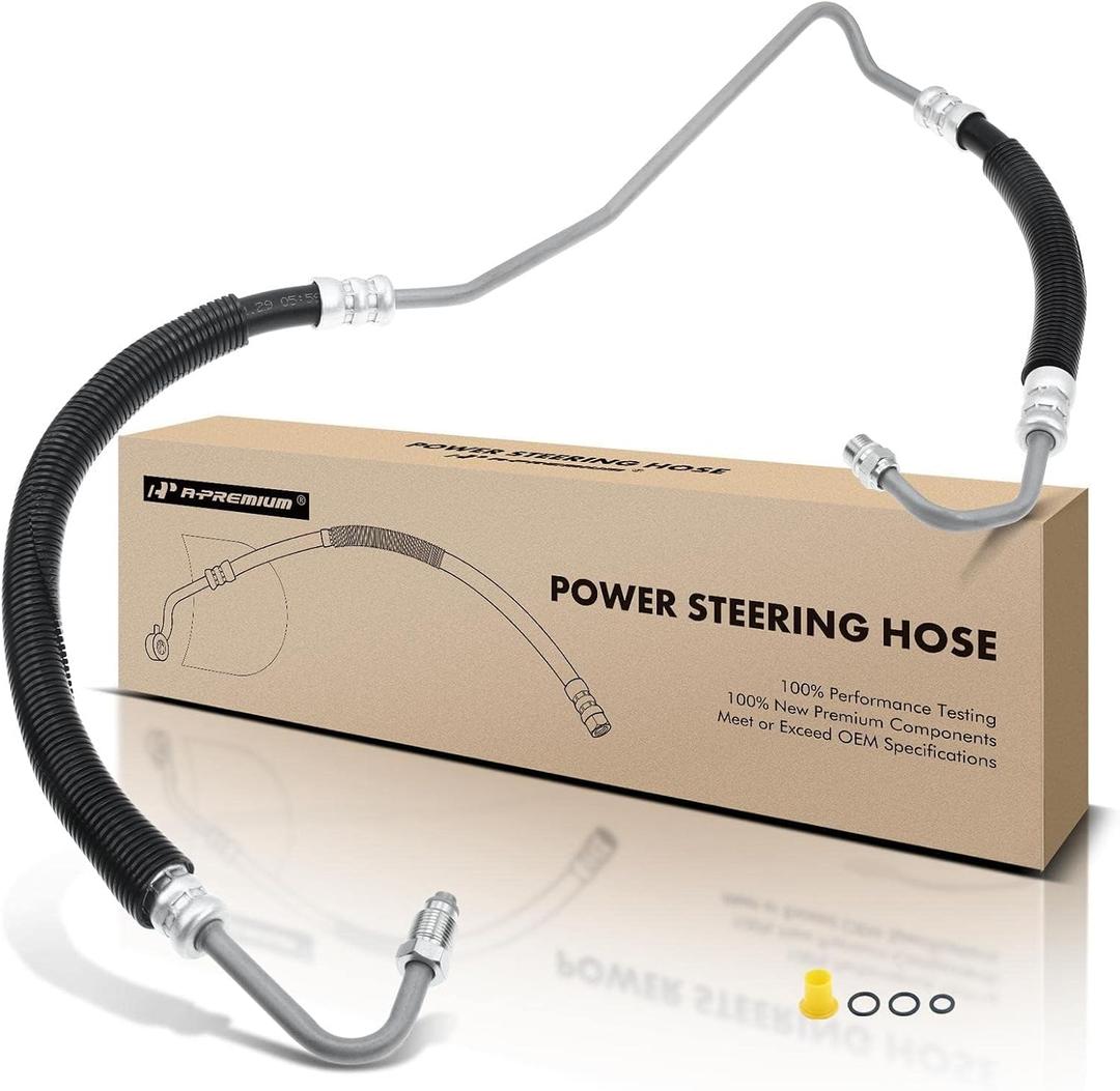 A-Premium Power Steering Pressure Hose Assembly Compatible with Ford