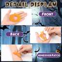 Geiserailie 28 Pack Halloween Adhesive Patches Compatible with Dexcom G7, CGM Patches, Colorful and Cute Design, Tape Stickers, Sensor Covers, Waterproof and Sweat-Proof, Flexible and Breathable