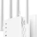 WiFi Extender, EasyMesh WiFi Extender 1.2Gbps, WiFi Extender Signal Booster Dual Band 5GHz/2.4GHz, 12880 Sq.Ft Coverage, Supports 105 Devices and Ethernet Port