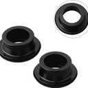 1 Pair Mountain Bike hub Quick Release Adapter, Bike Hub Converter End Cap, M9 To 15mm Front Hub, M10 To 12mm Rear Hub, Aluminum Alloy(15 * 100mm)