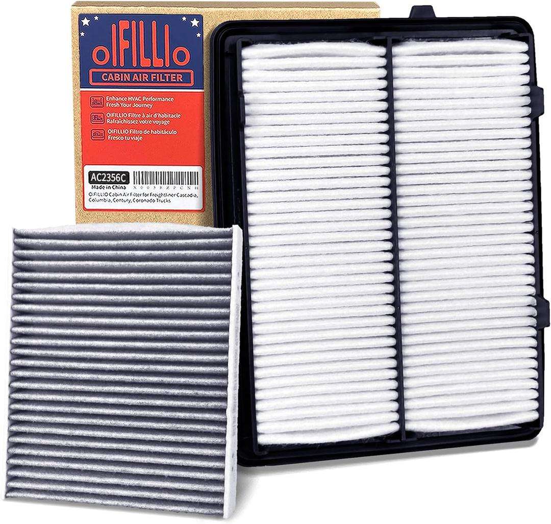 OIFILLIO Engine & Cabin Air Filter for Acura RDX (2019-2025), Replaces OEM 80292-TF0-G01 17220-5MS-H00, 80292-TBA-A11