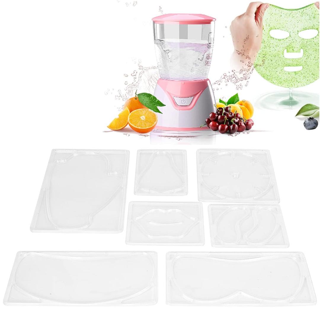 Facial Mask 7 Types Facial Mask , Plate Mask Making Reusable Face Mask Patch Machine Maker Diy Facial Mask Tool For Beauty Salon