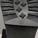 AMINUGAL Womens Wedge Heel Ankle Boots Platform Zipper Punk Motorcycle Booties Chunky Block High Heel Round Toe Fashion Work Combat Boots Mid Calf For Women (9, A-black Prime)