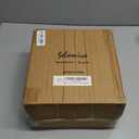 Selamica Ceramic 30oz Large Pasta Salad Bowls 8 Inch Wide and Shallow Soup Bowls, Stackable, Microwave and Oven Safe, Set Of 6, Vintage Blue