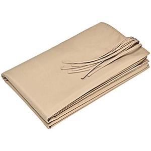 82x60 Ft Universal Pergola Replacement Canopy, Outdoor Canopy Shade Cover w/ 6 Copper Grommets & 4 Straps, Sun-protective Polyester Replacement Cover for Pergola Structure (Cover Only) (Beige)