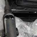 VEVOR Wagon Stroller for 4 Kids, Push Pull Quad Collapsible Stroller with Adjustable Handle, 5-Point Safety Harness & Removable Canopy, 4-Seater Stroller Wagon for Camping, Black (330LBS Loading)