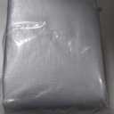 AmazonCommercial Multi Purpose Waterproof Poly Tarp Protective Cover, 12x25ft, 16mil Thick, Silver/Black, 1-Pack