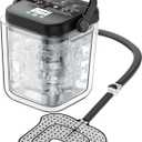 Ice Therapy Machine for Knee After Surgery, Rechargeable 7 Quarts Cold Therapy Machine for Knee Replacement Pain Recovery with Timer, Compression Pad, Powerful Pump (L1 Keen Pad)