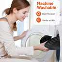 Lightweight Camping Blanket, Packable, Down Alternative, Puffy, Printed Wearable Blankets, Warm Camping Quilt with Snap Buttons for Outdoor, Travel, Hiking