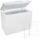 BESTYASH Freezer Organizer Divider Adjustable Chest Freezer Organizer with Breathable Layered Mesh for Refrigerator and Freezer Food and Beverage Storage 15.9X15.9X12.6 Inches