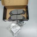 BOSCH BC1324 QuietCast Premium Ceramic Disc Brake Pad Set - Compatible with Select Lexus NX200t, NX250, NX300h, NX350/350h, RX350, RX450h; Toyota Camry, Highlander, RAV4 Prime, Sienna + More; FRONT