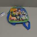 Toy Story Mini Backpack Set - Bundle of an 11" Woody and Buzz Lightyear Backpack and Stickers | Disney Toy Story School Supplies for Toddlers and Kids