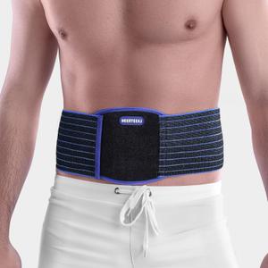 Umbilical Hernia Belt | Abdominal Hernia Belt for Men & Women | Belly Button Umbilical Hernia Binder w/ 1 Hernia Compression Pads | Ventral, Epigastric & Post Surgery Support Belts