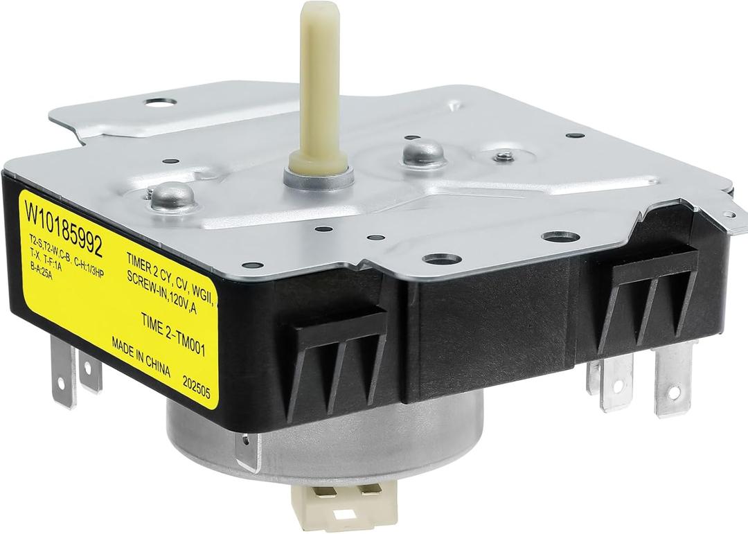 W10185992 Dryer Timer Replacement 418-095-20-B5 WPW10185992 etc Models, Compatible with Maytag Whirlpool, etc Brands, for WED5000DW2 WGD5000DW3 MEDC465HW0 MGDC465HW0 etc Dryer, OEM, 