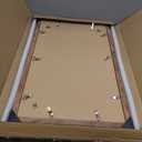 iRahmen 16x24 Picture Frame Set of 2 with Plexiglass, Display 12x18 Picture with Mat or 16 x 24 Without Mat, Rustic Brown Wood Poster Frame for Photo Wall Gallery Mounting Horizontal and Vertical, Rustic Brown