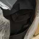 Big Rubber Wheels Beach Wagon Cart Foldable, 9x3 All-Terrain Wheels, Heavy Duty Collapsible Utility Wagon with 330lbs Capacity, Compact Storage, Easy Transport for Sand Camping Sports, Black (Medium)