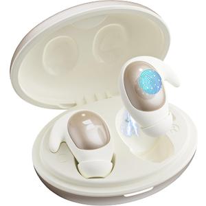 Monster Sleep Ear100 Ear Buds, Sleep Earbuds with Stereo Sound, Design for Side Sleeper, 32H Playtime, Bluetooth 6.0, ENC Noise Cancelling, IPX7 Watee