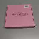 Crystal Sun Catcher - Unique Gift ldeas for Women, Mom, Girlfriend, Her - Birthday, Anniversary, Valentine's Day Gifts - Rainbow Maker Romantic Home Decor (Gold)