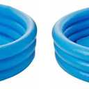 Intex - Inflatable Swimming Pool (45" by 10") (Crystal Blue) (2 Pack)