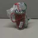 Bluwing 20 oz Travel Mugs with Handle, Stainless Steel Insulated Coffee Tumbler Cups with Straw for Women and Girls (Canyon Red)