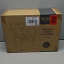 Shower Chair U-Shape Seat (450lb) Heavy Duty - Padded Armrests and Back, Shower Chairs for Elderly and Disabled, Handicap, Shower Chair for Inside Shower, Adjustable Height - Blue