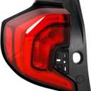 Tail Lights Outer Assembly Compatible with 2018-2021 GMC Terrain,Left Driver Side Rear Light LED Taillights Replacement # 84379497