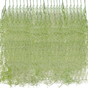 Cindeer 24 Pack Fake Spanish Moss Artificial Hanging Decoration Bulk Faux Greenery Moss Garland for Potted Wall Living Room Indoor Outdoor Decor(43 Inch,Green)