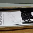 SUPERJARE 86.6 Inch Sofa Table with 2 Power Outlets and USB-C Ports, 5.9"D x 86.6"W x 29.7"H