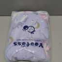 Yoofoss Toddler Sleep Sack With Feet 3-4T 100% Organic Cotton Baby Sleep Sack with Legs Toddler Wearable Blanket with 2-Way Zipper (Purple Unicorn& Pink Butterfly)