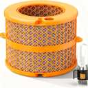 PH04 Filter Replacement for Dyson Purifier Humidify+Cool Formaldehyde PH04 PH03 PH3A PH02 PH01, Filter Replacement compatible with Dyson Air Purifier, Carbon Fiber Evaporator Filters