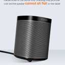CableCreation 3 Feet 18 AWG Angled 2-Slot Non-Polarized Angle Power Cord (IEC320 C7 to Nema 1-15P), 0.915M / Black