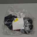 New Balance Men's and Women's Performance Recycled Ankle Socks - 6 Pairs - Moisture Wicking & Durable Reinforcement (X-Large, Black)