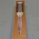 BANGMENG Round Barrel Anti-Static Hair Brush with Boar Bristles, Nano Thermal Ceramic Ionic Tech | For Extra Shine | Protect Hair, Enhance Texture, For Straightening & Drying (1 1/4 inch)